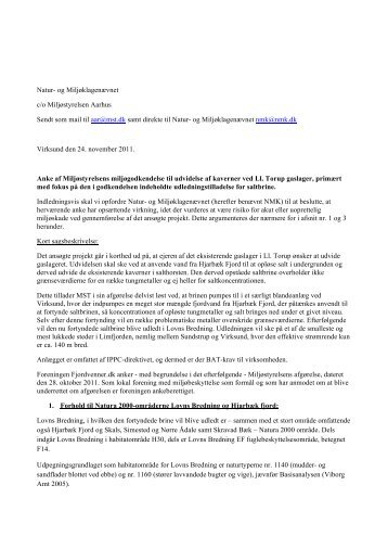 Natur- og Miljøklagenævnet - Fjordvenner