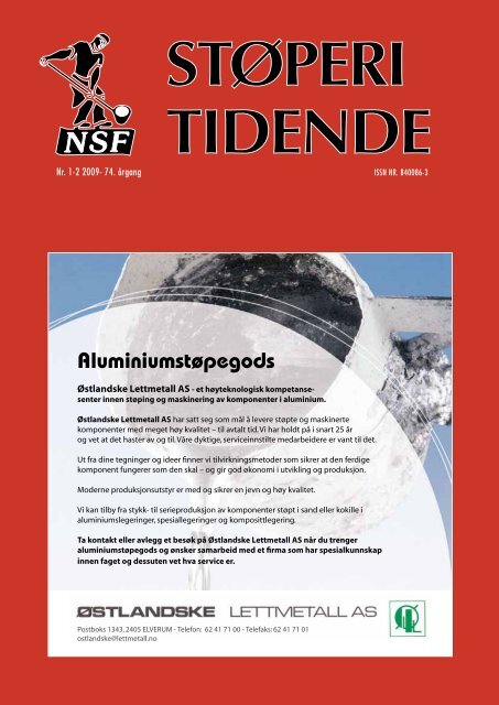 Aluminiumstøpegods - Norges Støperitekniske Forening