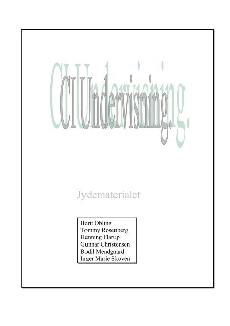 JYDEMATERIALET-pdf - tahosy
