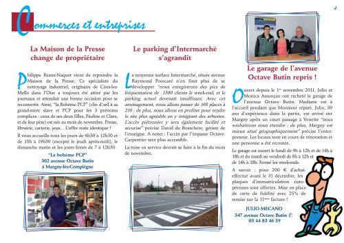 Le Margnotin n° 61 - Décembre 2011 (pdf - 3,52 Mo) - Mairie de ...