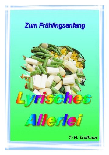 Lyrisches Allerlei