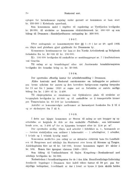 Beretninger om Amternes Økonomiske Tilstand 1906 - 1910, I ... - SSB