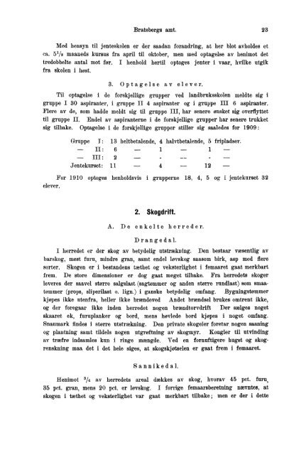 Beretninger om Amternes Økonomiske Tilstand 1906 - 1910, I ... - SSB