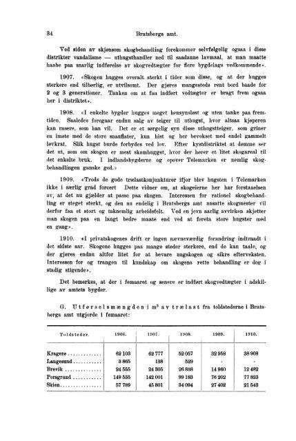 Beretninger om Amternes Økonomiske Tilstand 1906 - 1910, I ... - SSB