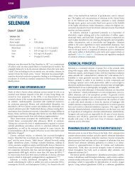 Chapter 98 Selenium - Goldfrank's Toxicologic Emergencies