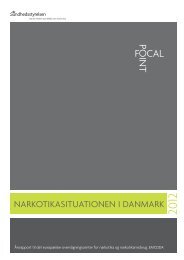 Narkotikasituationen i Danmark 2012 - Sundhedsstyrelsen