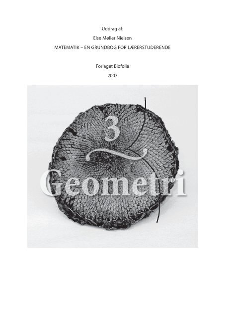 Uddrag af: Else Møller Nielsen MATEMATIK – EN ... - Forlaget Biofolia