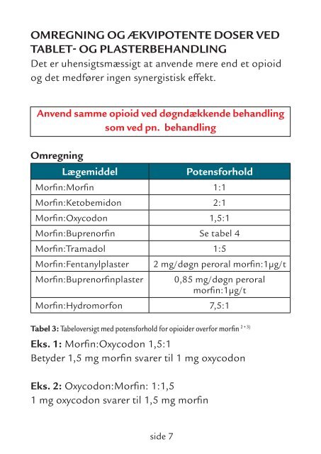 Smertemanual - LME m.fl. i RN - Basislisten.dk