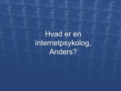 Bibliotekets fremtid i en identitetsøkonomi? - Centralbibliotek