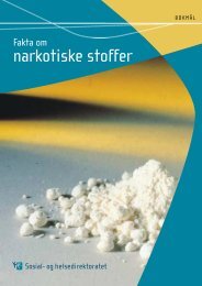 Fakta om narkotiske stoffer - Klara-Klok