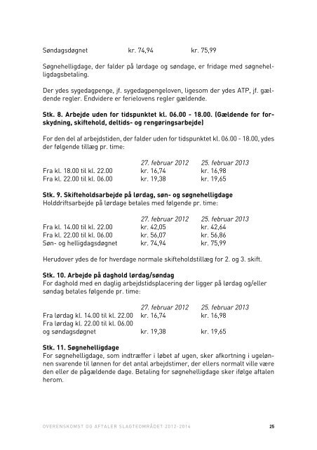 Overenskomst og aftaler - Nnf