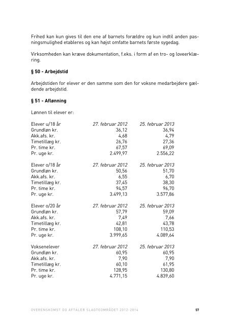 Overenskomst og aftaler - Nnf