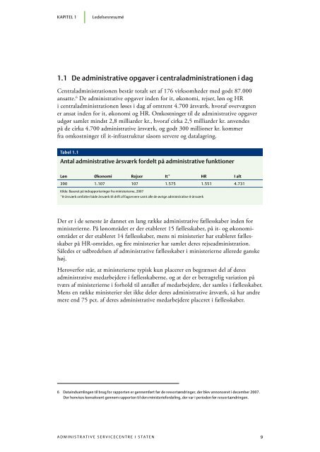 Administrative servicecentre i staten (pdf) - Statens Administration