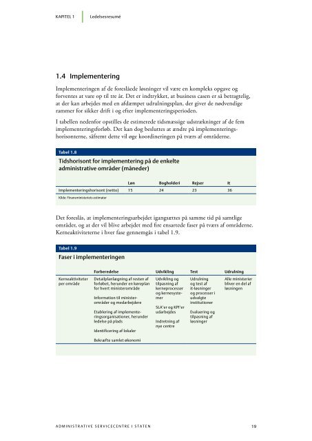 Administrative servicecentre i staten (pdf) - Statens Administration