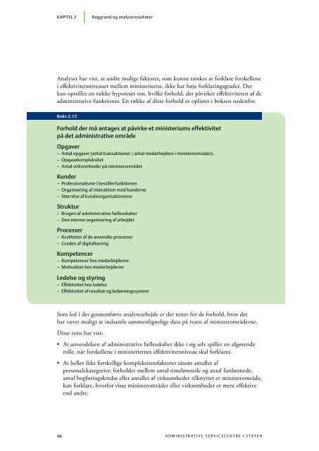 Administrative servicecentre i staten (pdf) - Statens Administration