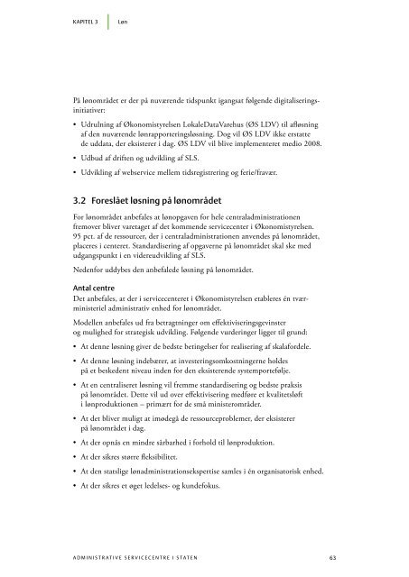 Administrative servicecentre i staten (pdf) - Statens Administration