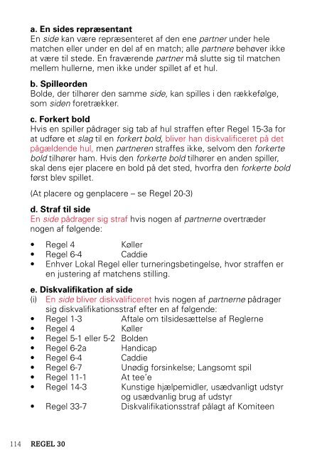 Rules of Golf Golfreglerne - Golf.dk