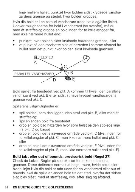 Rules of Golf Golfreglerne - Golf.dk