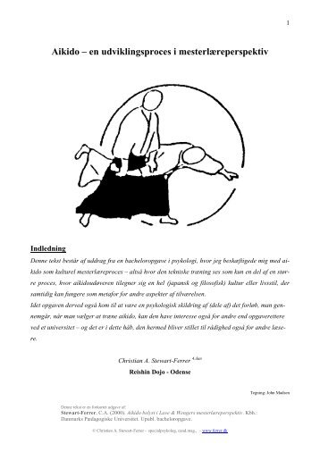Hovedopgave – modul 4 - Reishin Dojo Aikido Aikikai