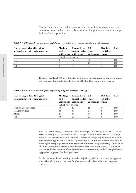 Evaluering af Funktionsevnemetoden - Social