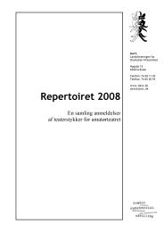Repertoiret 2008 - DATS