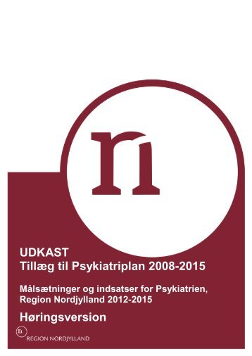 Tillæg til psykiatriplan - Jammerbugt Kommune