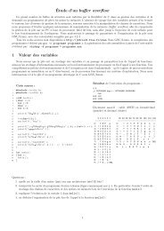 Étude d'un buffer overflow 1 Valeur des variables - J.-M Friedt - Free