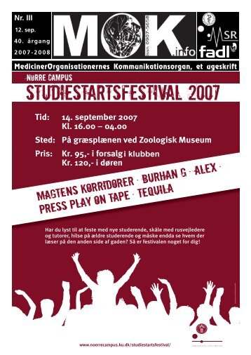 Studiestartsfestival 2007 - MOK