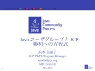 JSR - Java Community Process Program