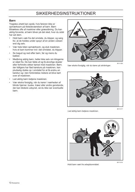 Brugsanvising - Husqvarna