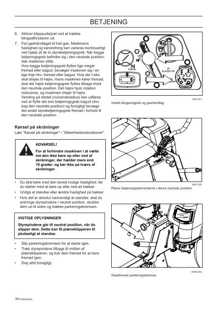 Brugsanvising - Husqvarna