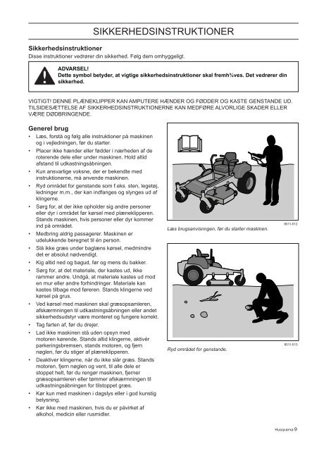 Brugsanvising - Husqvarna