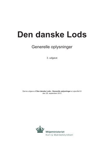 Den danske Lods - Kort