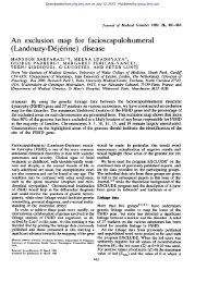 Landouzy-Dejerine - Journal of Medical Genetics