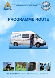 PROGRAMME ROUTE