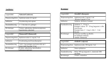 801891_Folder_Indikationer_og_standarddoseringer_2