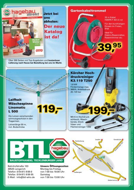 BTL Werbung 