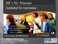 HF i Nr. Nissum - Viggo, Dejbjerglund Efterskole