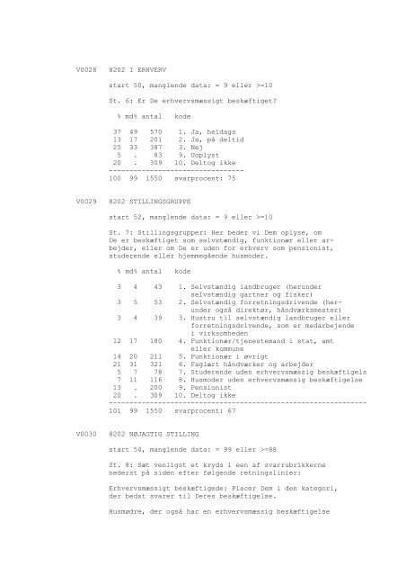 DDA-1029 - Dansk Demografisk Database - Dansk Data Arkiv