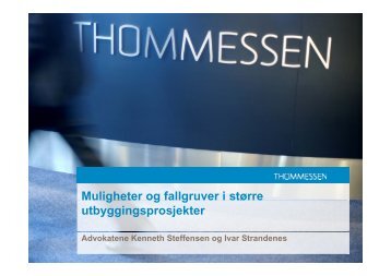 Advokatene Kenneth Steffensen og Ivar Strandenes, advokatfirmaet ...