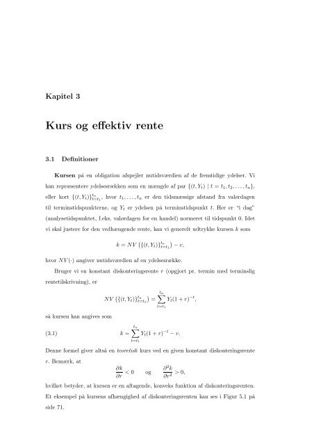 Indledende obligations - Syddansk Universitet