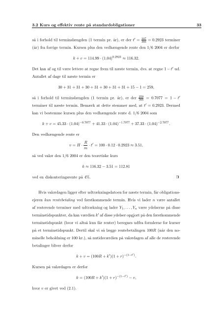 Indledende obligations - Syddansk Universitet