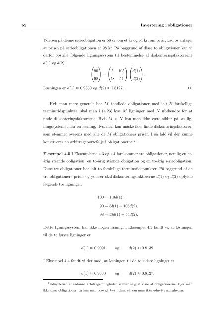 Indledende obligations - Syddansk Universitet