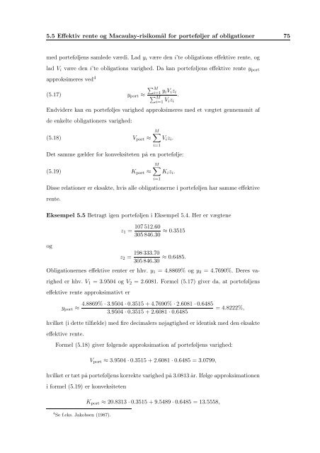 Indledende obligations - Syddansk Universitet