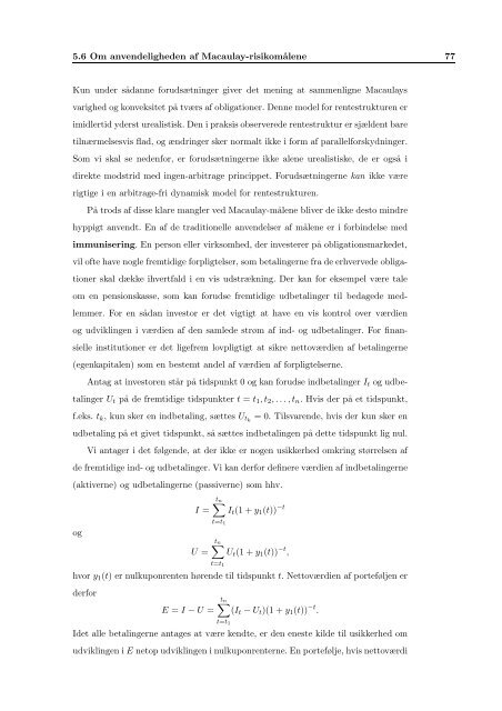 Indledende obligations - Syddansk Universitet