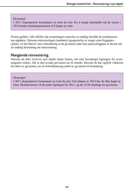 Skattehåndboken 2012-2013 innhold - Skattebetalerforeningen