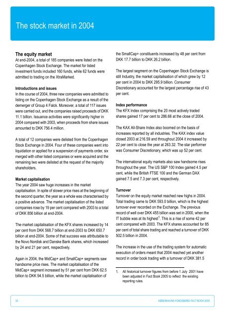 Fact Book 2005 - NASDAQ OMX Trader Nordic