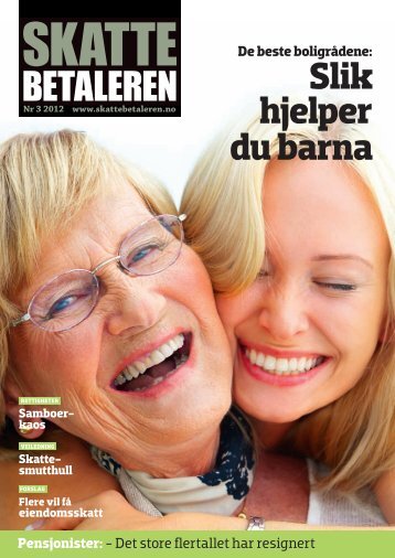 Skattebetaleren 3 2012 - Skattebetalerforeningen