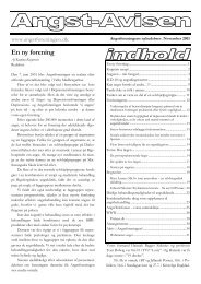 En ny forening - Angstforeningen