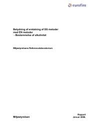 Bestemmelse af alkalinitet - Referencelaboratorium for Miljømålinger